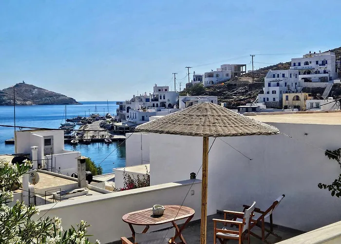 Sea-view Rooftop Terrace * Pánormos